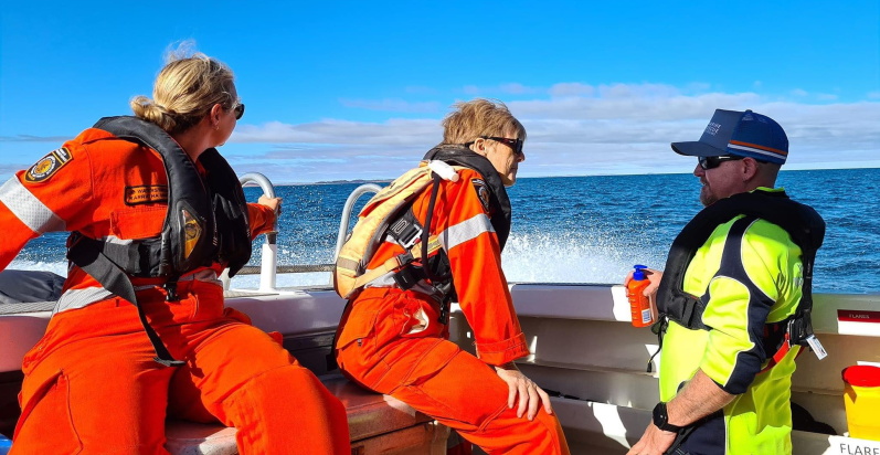 Marine Rescue volunteer