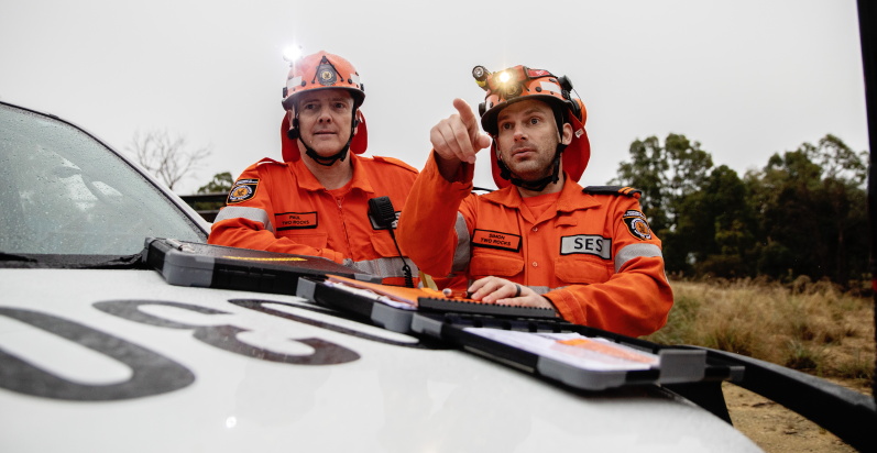 SES volunteer