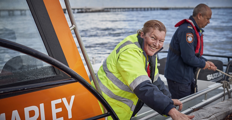 Marine Rescue volunteers