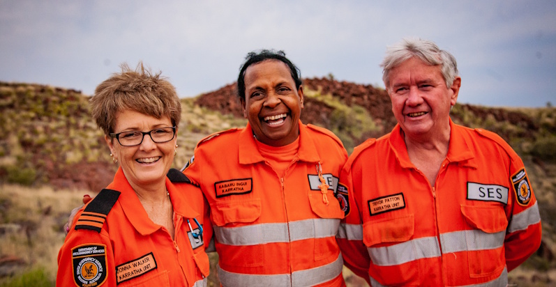 SES volunteers