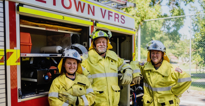 Fire and Rescue volunteers